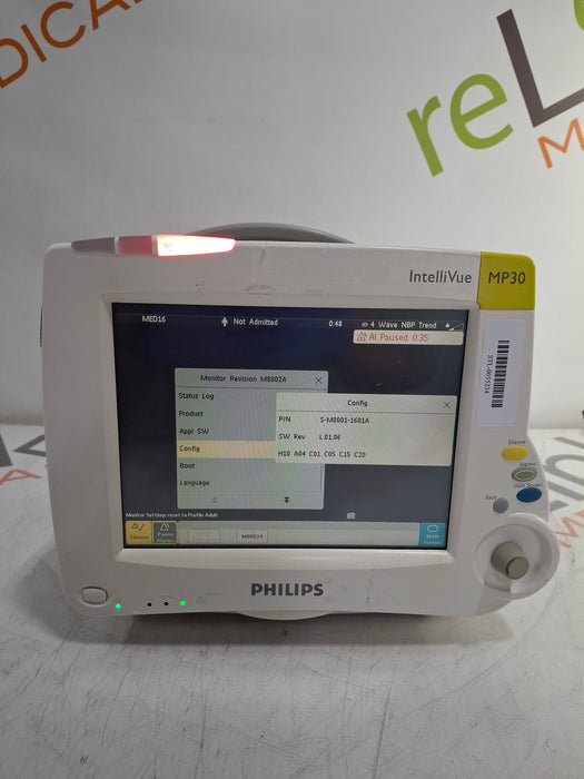 Philips IntelliVue MP30 Patient Monitor
