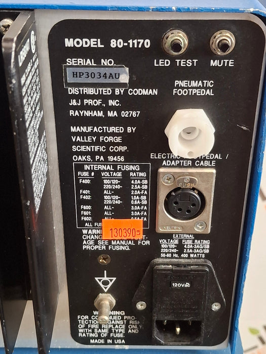 Codman CMC III Malis Bipolar Electrosurgical System