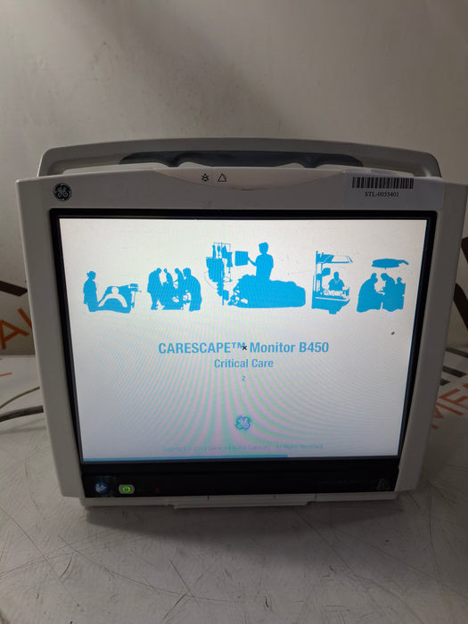 GE Healthcare Carescape B450 Critical Care Patient Monitor