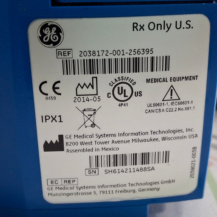 GE Healthcare Dinamap V100 - NIBP, SpO2, Temp Vital Signs Monitor