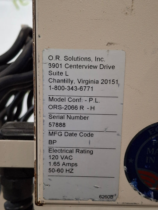 OR Solutions ORS-2066R Solution Warmer
