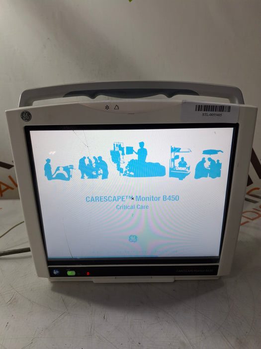 GE Healthcare Carescape B450 Critical Care Patient Monitor