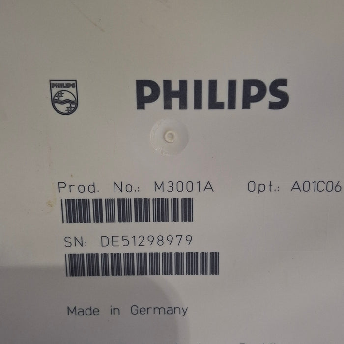 Philips M3001A-A01C06 Fast SpO2, NIBP, ECG, Temp, IBP MMS Module