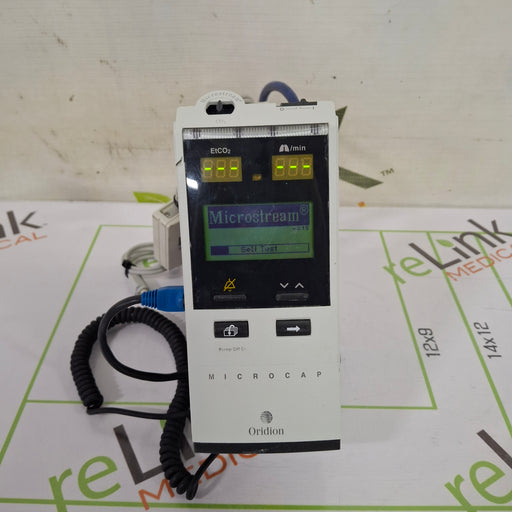 Oridion Oridion Microcap EtCO2 Capnography Monitors Patient Monitors reLink Online