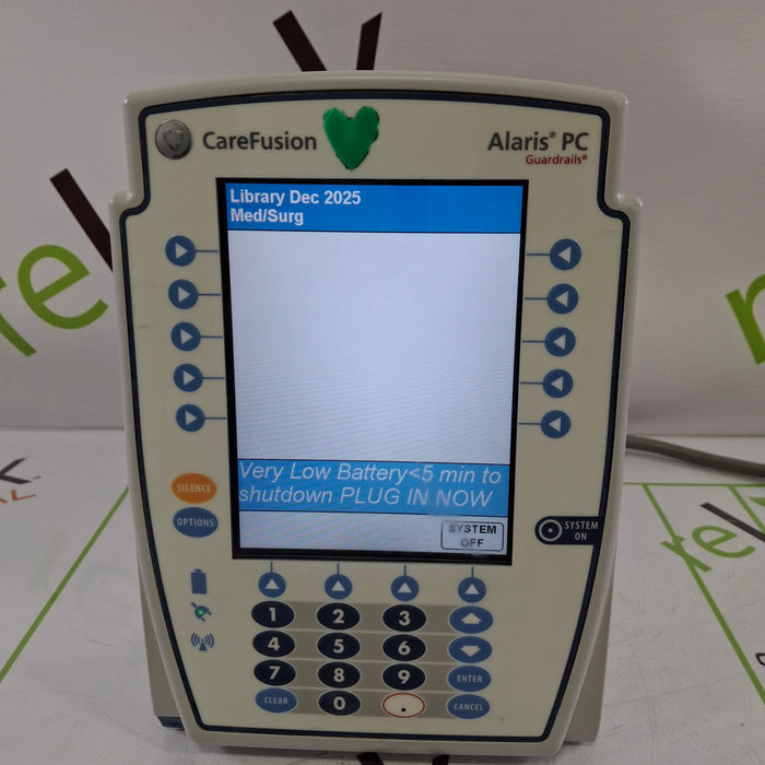 CareFusion Alaris 8015 Large Screen POC Infusion Pump