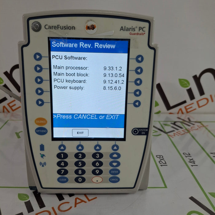 CareFusion Alaris 8015 Large Screen POC Infusion Pump
