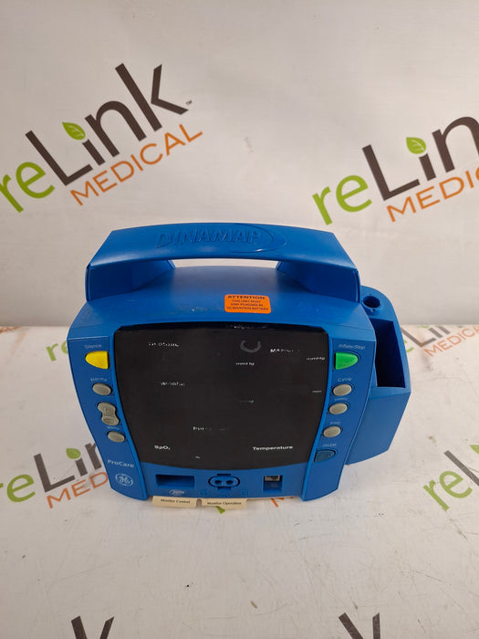 GE Healthcare Dinamap V100 - NIBP, SpO2, Temp Vital Signs Monitor