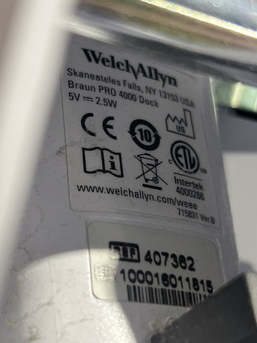 Welch Allyn 84MTVE Connex Integrated Wall System