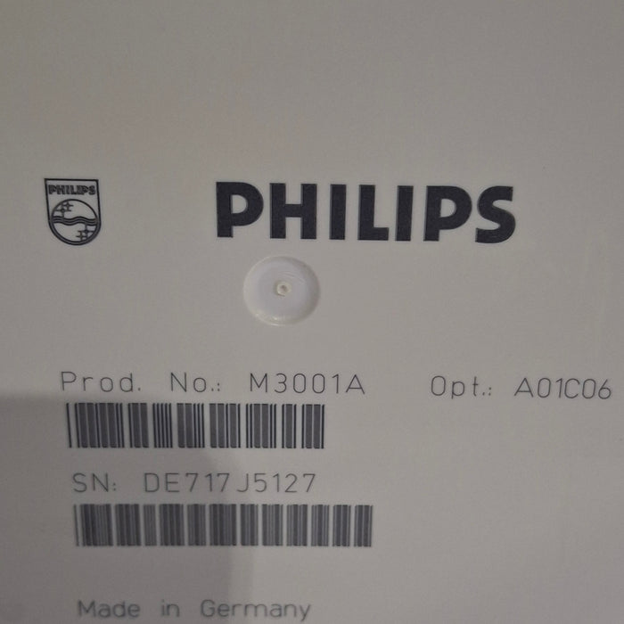 Philips M3001A-A01C06 Fast SpO2, NIBP, ECG, Temp, IBP MMS Module