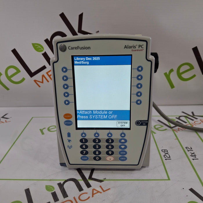 CareFusion Alaris 8015 Large Screen POC Infusion Pump