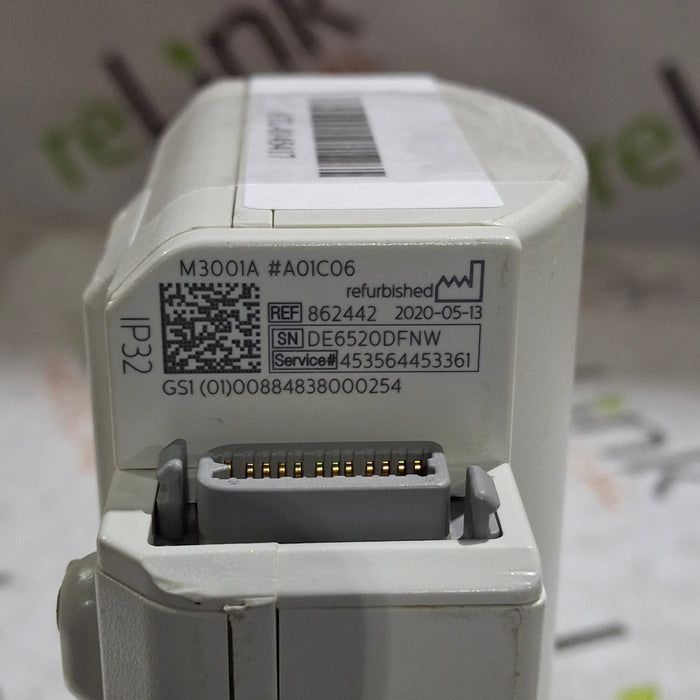 Philips M3001A-A01C06 Fast SpO2, NIBP, ECG, Temp, IBP MMS Module