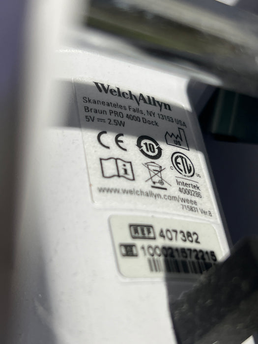 Welch Allyn 84MTVE Connex Integrated Wall System