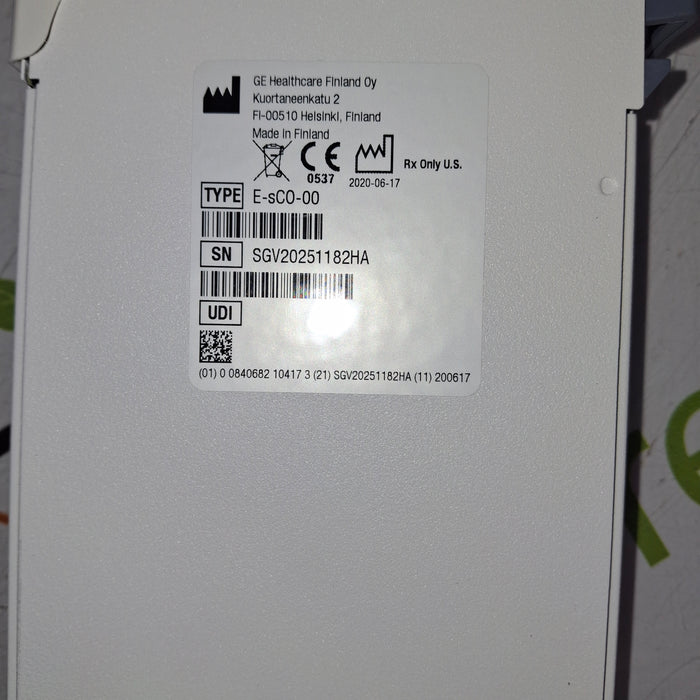 GE Healthcare E-sCO-00 Respiratory Module