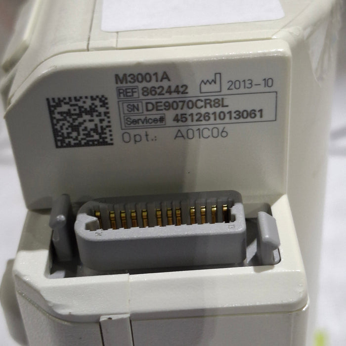 Philips M3001A-A01C06 Fast SpO2, NIBP, ECG, Temp, IBP MMS Module
