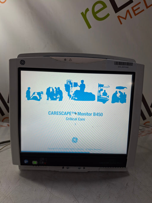 GE Healthcare GE Healthcare Carescape B450 Critical Care Patient Monitor Patient Monitors reLink Online