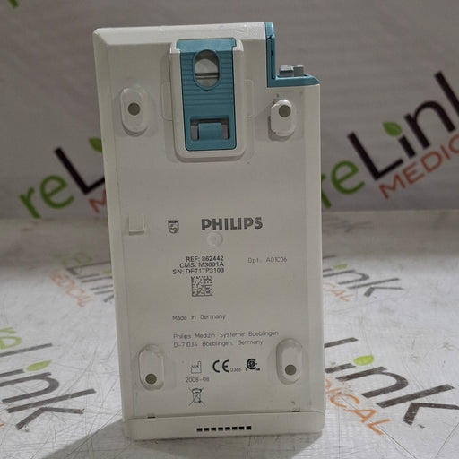 Philips Philips M3001A-A01C06 Fast SpO2, NIBP, ECG, Temp, IBP MMS Module Patient Monitors reLink Online