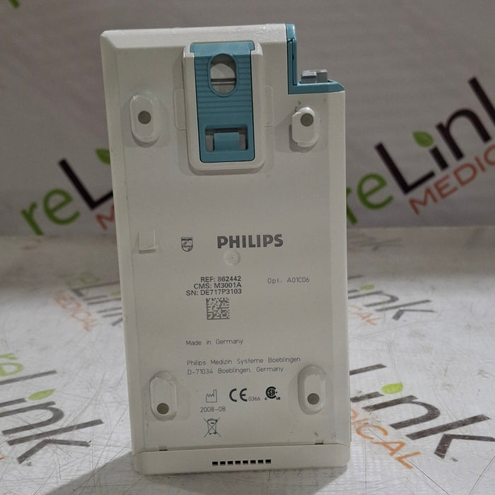 Philips Philips M3001A-A01C06 Fast SpO2, NIBP, ECG, Temp, IBP MMS Module Patient Monitors reLink Online