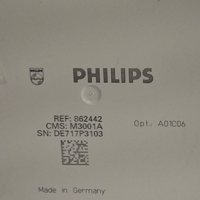Philips Philips M3001A-A01C06 Fast SpO2, NIBP, ECG, Temp, IBP MMS Module Patient Monitors reLink Online