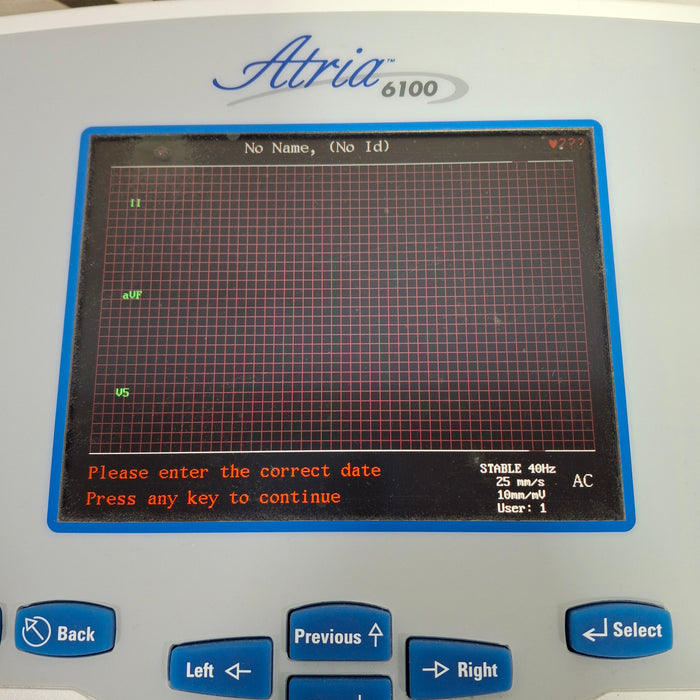 Burdick Atria 6100 ECG