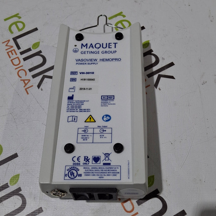 Maquet Vasoview Hemopro Power Supply