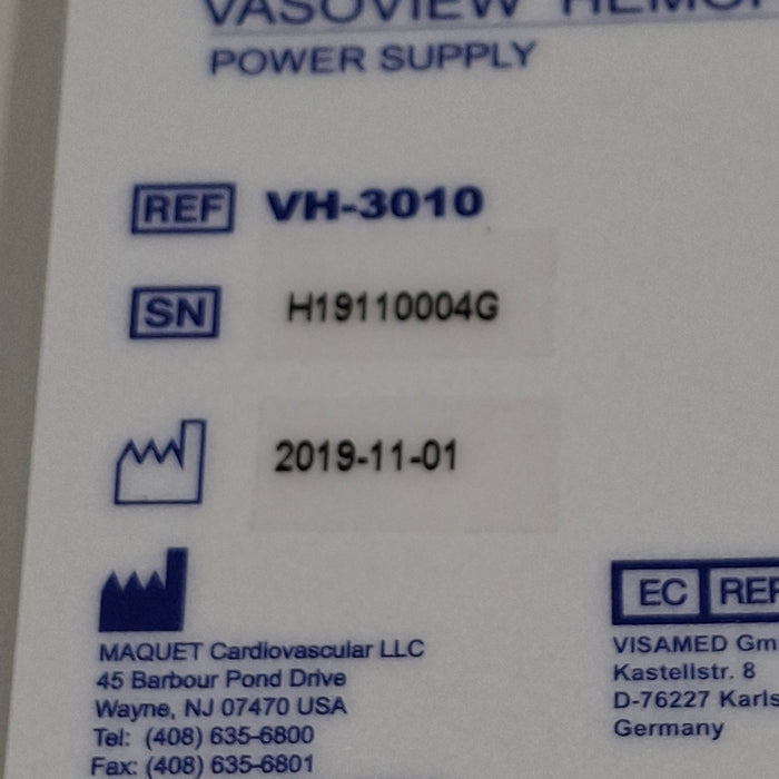 Maquet Vasoview Hemopro Power Supply