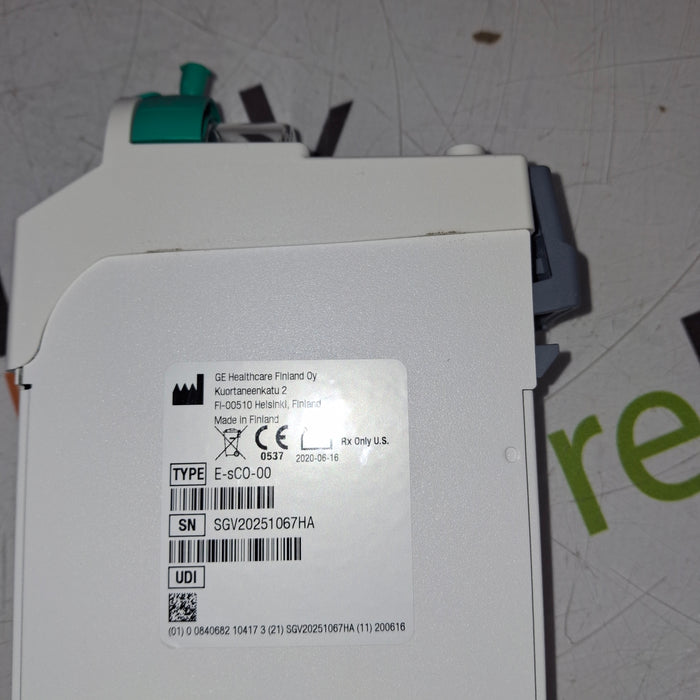 GE Healthcare E-sCO-00 Respiratory Module