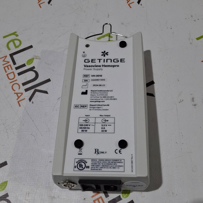 Maquet Vasoview Hemopro Power Supply