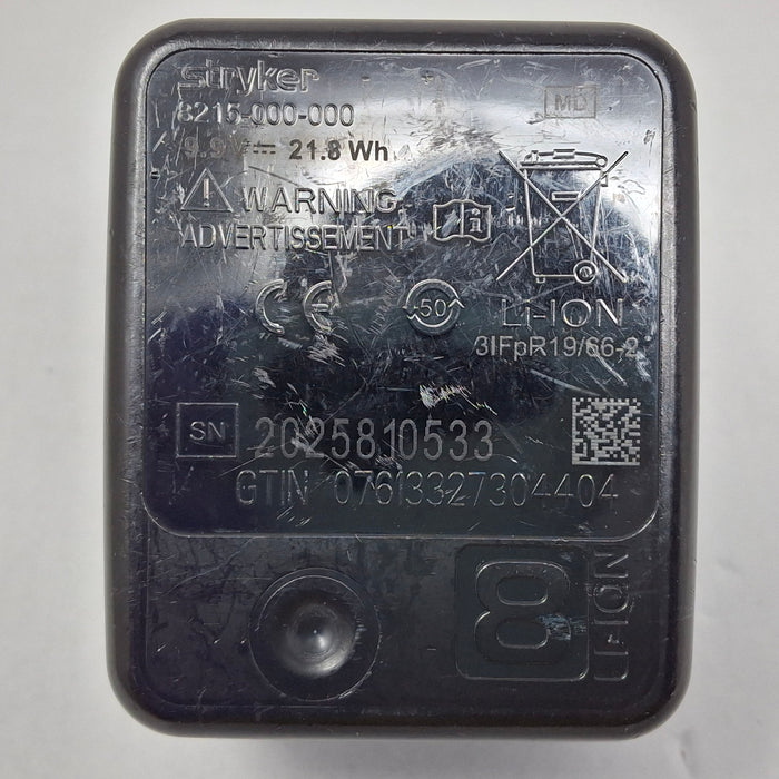 Stryker 8215-000-000 System 8 Large Battery