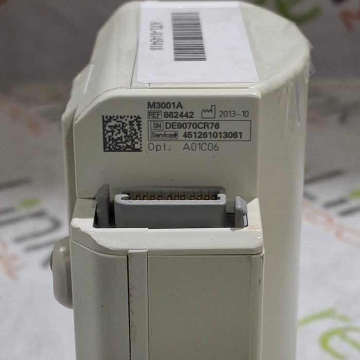 Philips M3001A-A01C06 Fast SpO2, NIBP, ECG, Temp, IBP MMS Module