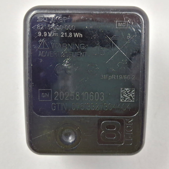 Stryker 8215-000-000 System 8 Large Battery