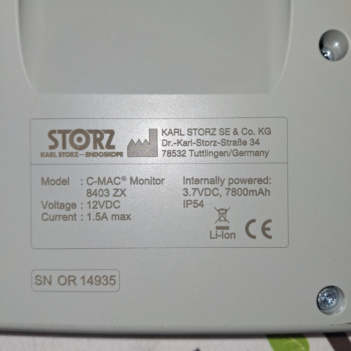 Karl Storz 8403 ZX C-MAC Monitor