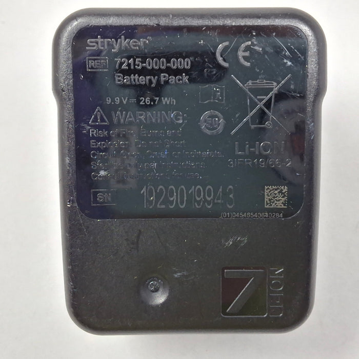 Stryker 7215 System 7 Battery