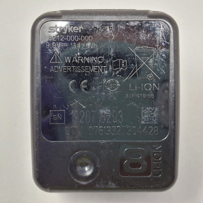 Stryker 8212-000-000 System 8 Battery