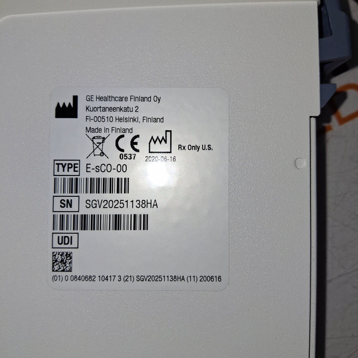 GE Healthcare E-sCO-00 Respiratory Module