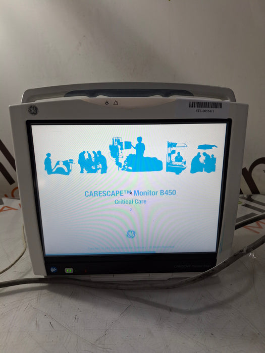GE Healthcare Carescape B450 Critical Care Patient Monitor