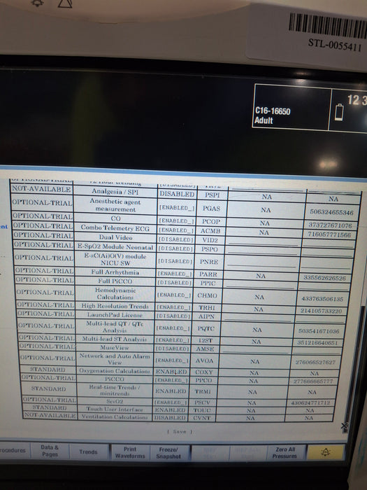 GE Healthcare Carescape B450 Critical Care Patient Monitor