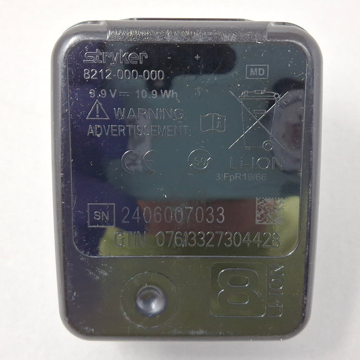 Stryker 8212-000-000 System 8 Battery