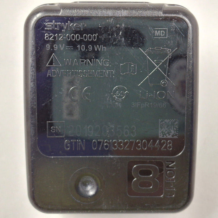 Stryker 8212-000-000 System 8 Battery