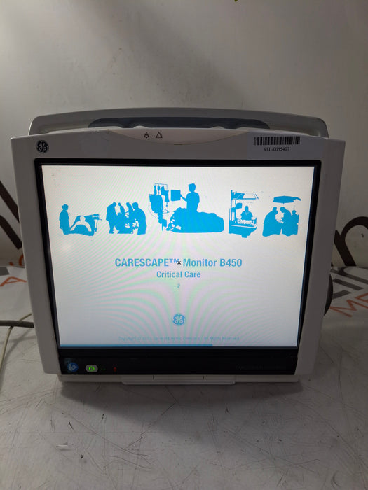 GE Healthcare Carescape B450 Critical Care Patient Monitor