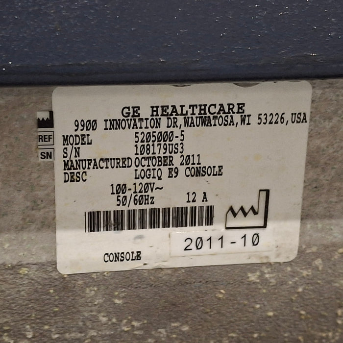 GE Healthcare GE Healthcare Logiq E9 Ultrasound Ultrasound reLink Online