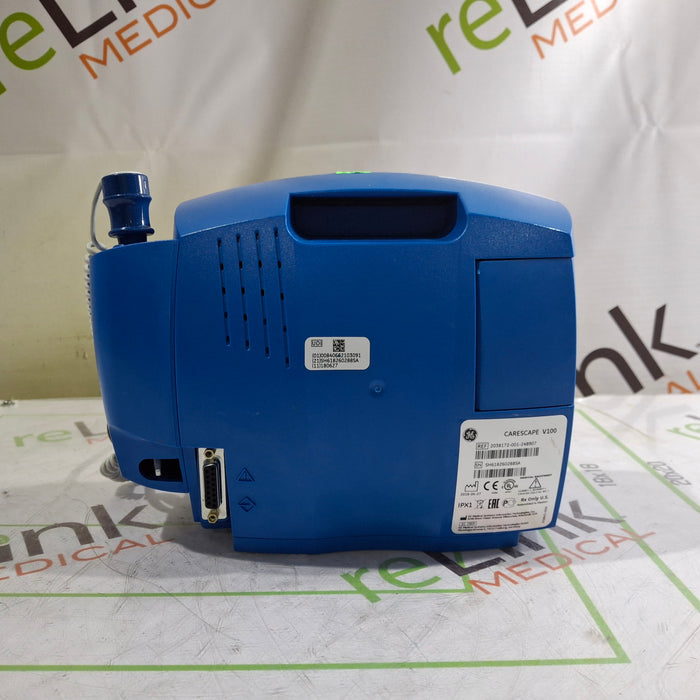 GE Healthcare Dinamap V100 - NIBP, SpO2, Temp Vital Signs Monitor