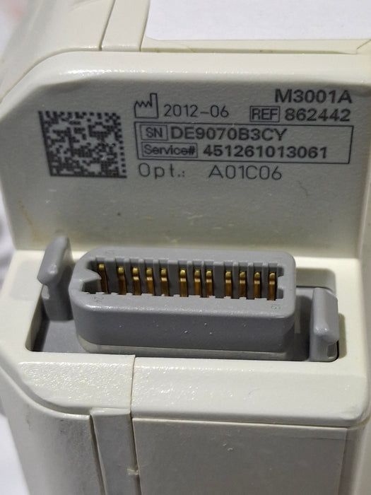 Philips M3001A-A01C06 Fast SpO2, NIBP, ECG, Temp, IBP MMS Module