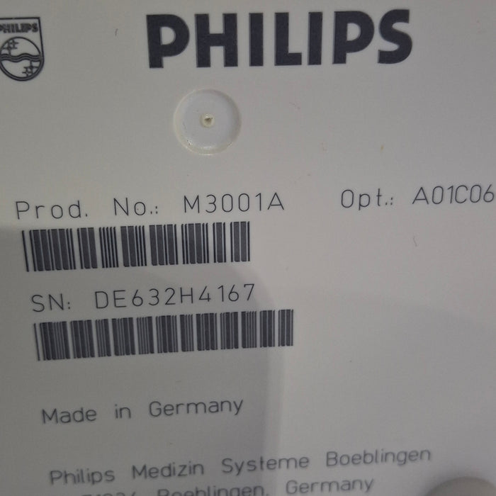 Philips Philips M3001A-A01C06 Fast SpO2, NIBP, ECG, Temp, IBP MMS Module Patient Monitors reLink Online