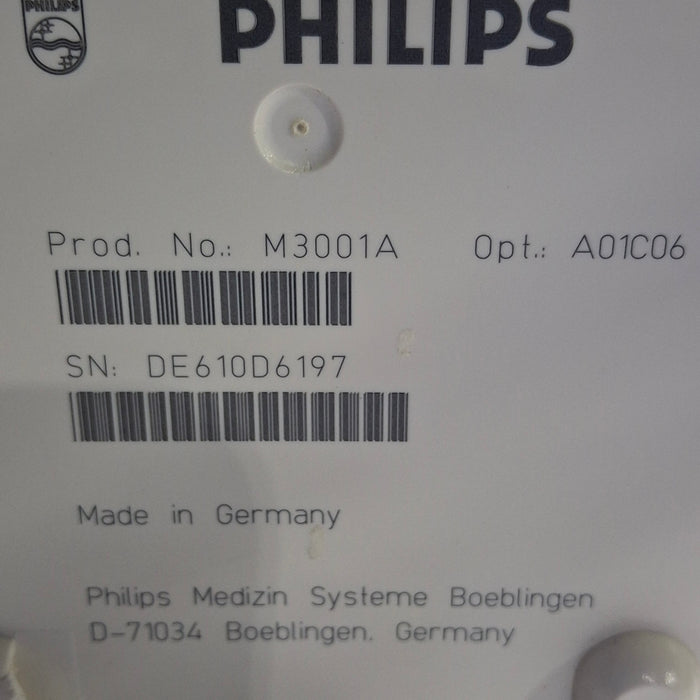 Philips Philips M3001A-A01C06 Fast SpO2, NIBP, ECG, Temp, IBP MMS Module Patient Monitors reLink Online