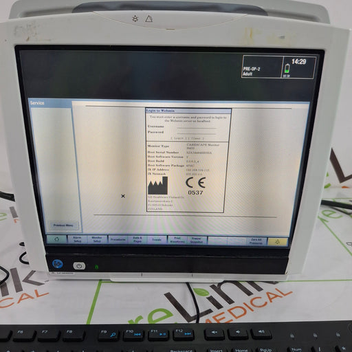 GE Healthcare GE Healthcare Carescape B450 Patient Monitor Patient Monitors reLink Online