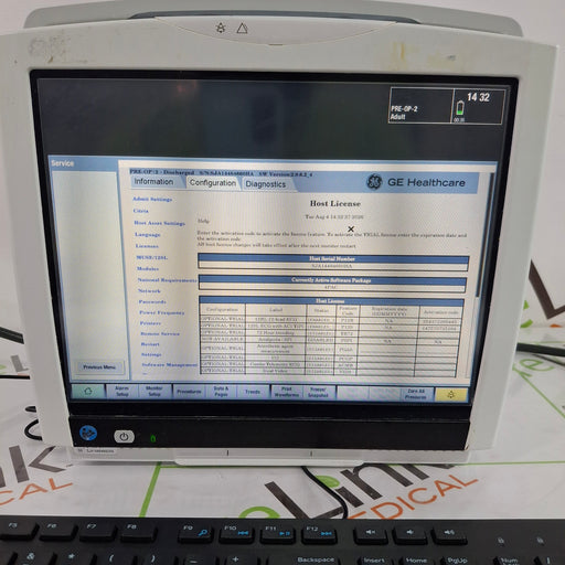 GE Healthcare GE Healthcare Carescape B450 Patient Monitor Patient Monitors reLink Online