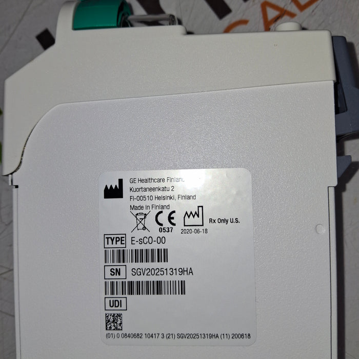 GE Healthcare E-sCO-00 Respiratory Module