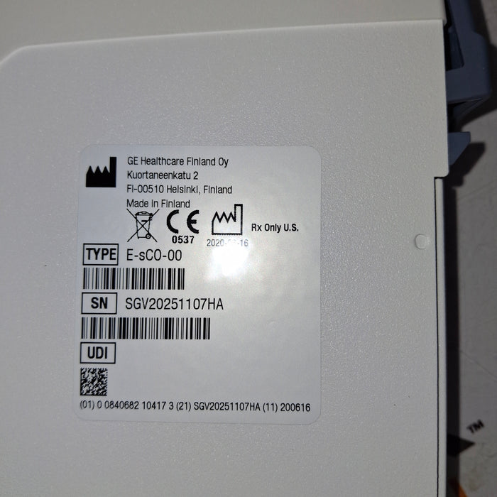 GE Healthcare E-sCO-00 Respiratory Module