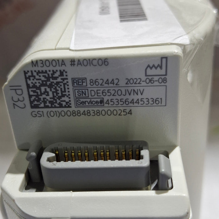 Philips M3001A-A01C06 Fast SpO2, NIBP, ECG, Temp, IBP MMS Module