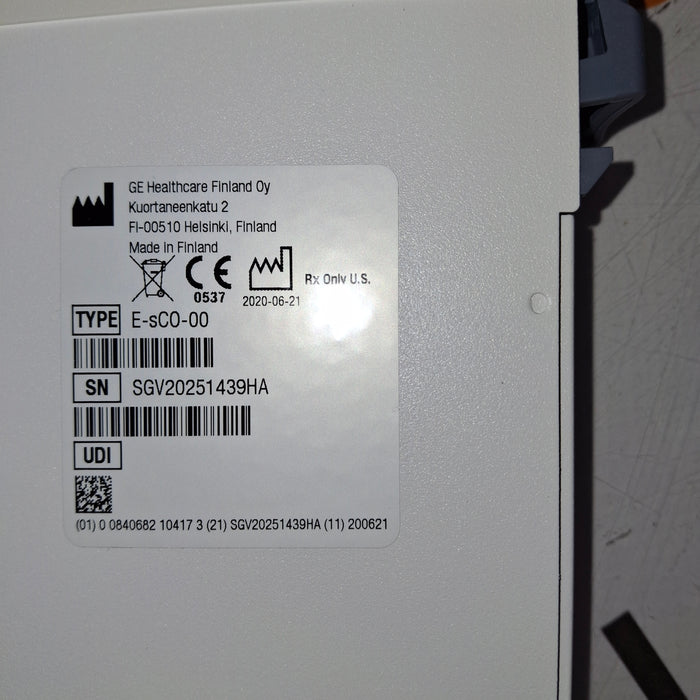 GE Healthcare E-sCO-00 Respiratory Module